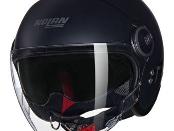 OPEN FACE MOTO ĶIVERE NOLAN N21 Visor 06 CLASSICO MELNA/MATĒTA, 2XS LEXAN