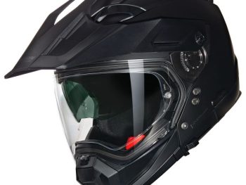 FLIP-UP MOTO ĶIVERE NOLAN N70-2 X 06 CLASSICO MELNA/MATĒTA, S LEXAN