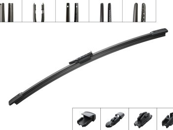 Stikla tīrītāja slotiņa aizmugurējā Bosch ar adapteri - 280 mm