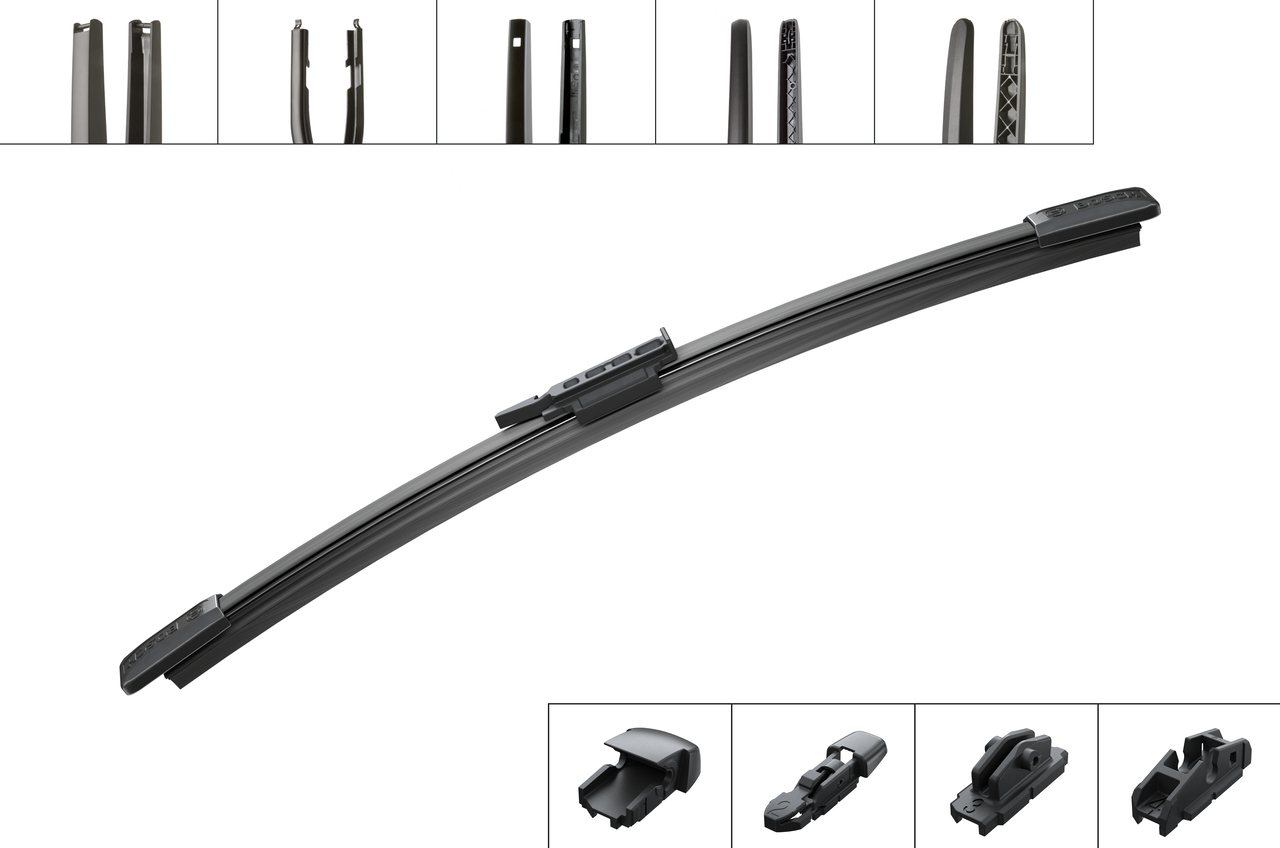 Stikla tīrītāja slotiņa aizmugurējā Bosch ar adapteri Stikla tīrītāja slotiņa aizmugurējā Bosch ar adapteri - Image 6