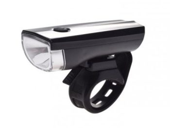 Priekšējais lukturis 1W LED ar baterijām