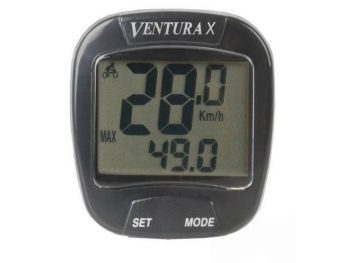 Velosipēda dators Ventura ar vadu, 10 funkcijas