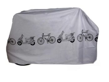 XL velosipēda necaurlaidīgs pārsegs, izmēri 210 x 60 x 110 mm