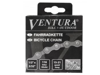 Ķēde 5/6/7 ātrumi, 116 posmi, VENTURE 1/2" x 3/32"