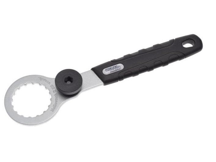 Atslēga Hollowtech II gultņu čaulu ieskrūvēšanai un atskrūvēšanai rāmī Atslēga Hollowtech II gultņu čaulu ieskrūvēšanai un atskrūvēšanai rāmī
