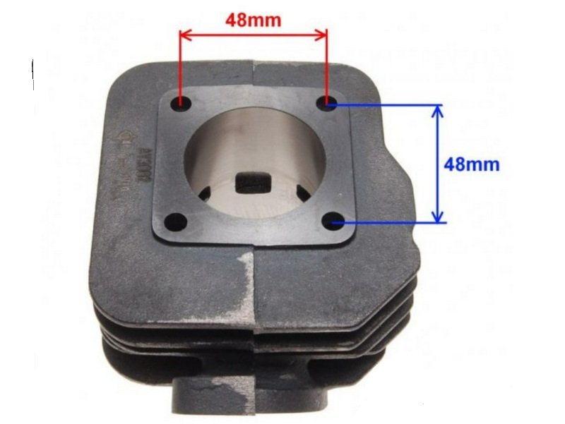 PILNS CILINDRA KOMPLEKTS, HONDA DIO - DELIM 70cc, 45mm PILNS CILINDRA KOMPLEKTS, HONDA DIO - DELIM 70cc, 45mm - Image 2