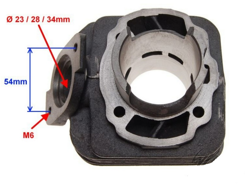 PILNS CILINDRA KOMPLEKTS, HONDA DIO - DELIM 70cc, 45mm PILNS CILINDRA KOMPLEKTS, HONDA DIO - DELIM 70cc, 45mm - Image 3