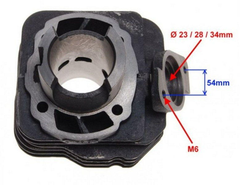 Cilindra komplekts 50cc, HONDA DIO KYMCO DELIM TAPO AF18-28 Cilindra komplekts 50cc, HONDA DIO KYMCO DELIM TAPO AF18-28 - Image 3