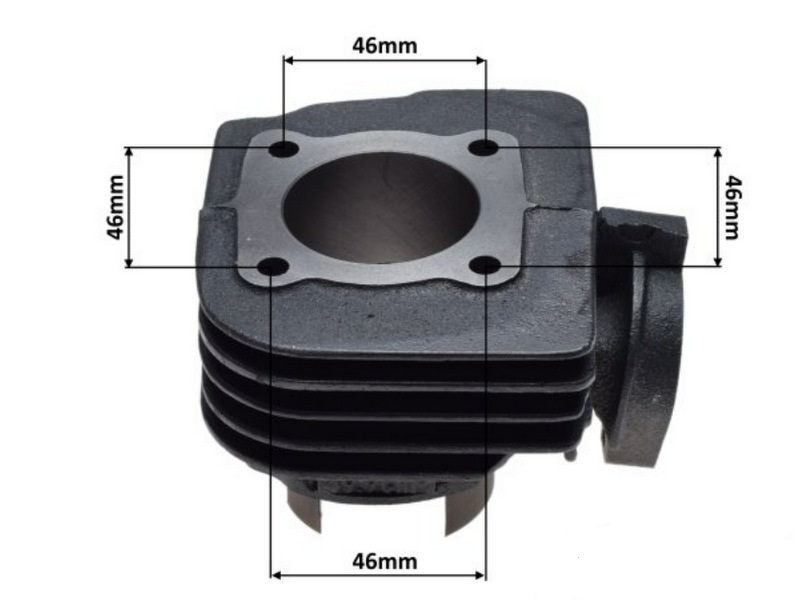 PILNS CILINDRA KOMPLEKTS, SUZUKI ADRESS 65, 2T, 44mm PILNS CILINDRA KOMPLEKTS, SUZUKI ADRESS 65, 2T, 44mm - Image 2