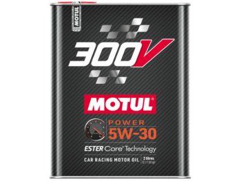Motoreļļa MOTUL 300V POWER 5W30 Ester Core – 2 L / 5 L