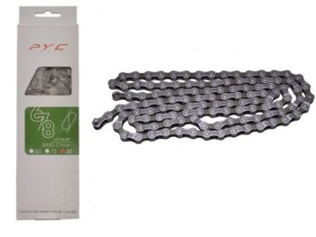 Ķēde PYC 8 ātrumi, 116 posmi, 1/2 x 3/32 P8004