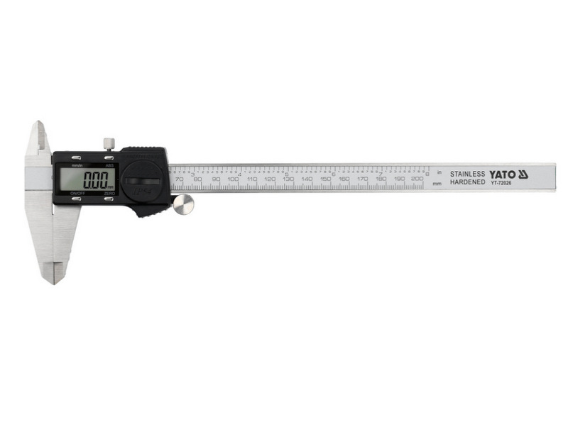 DIGITĀLAIS BĪDMĒRS ŪDENSIZTURĪGS, 200mm, YATO YT-72026