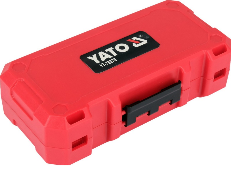 TRIECIENIZTURĪGU SKRŪVGRIEŽU UZGAĻU BITU 39 DAĻU KOMPLEKTS 1/4'' (6.3mm) YATO YT-78076 TRIECIENIZTURĪGU SKRŪVGRIEŽU UZGAĻU BITU 39 DAĻU KOMPLEKTS 1/4'' (6.3mm) YATO YT-78076 - Image 4