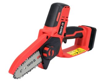 MAZAIS ĶĒDES ROKAS ZĀĢIS (10CM SLIEDE) BEZ AKUMULATORA UN LĀDĒTĀJA YATO YT-828136