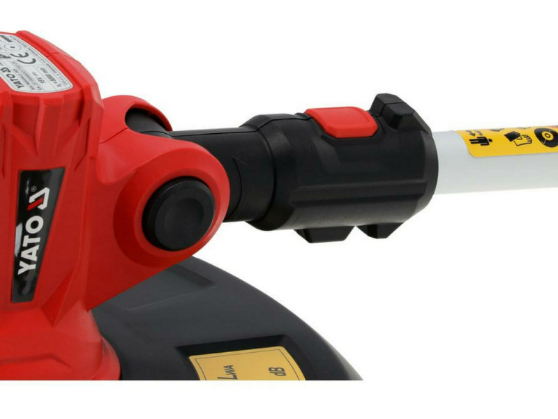 ZĀLES TRIMMERIS AR AKUMULATORU 18V 2,0Ah UN LĀDĒTĀJU YATO YT-85017 ZĀLES TRIMMERIS AR AKUMULATORU 18V 2,0Ah UN LĀDĒTĀJU YATO YT-85017 - Image 2