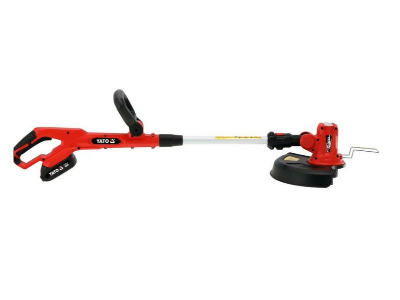ZĀLES TRIMMERIS AR AKUMULATORU 18V 2,0Ah UN LĀDĒTĀJU YATO YT-85017 ZĀLES TRIMMERIS AR AKUMULATORU 18V 2,0Ah UN LĀDĒTĀJU YATO YT-85017 - Image 3