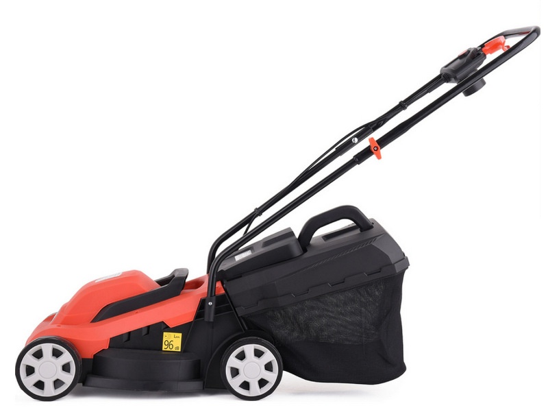 YATO ELEKTRISKAIS ZĀLES PĻĀVĒJS 1300W ar 330mm PĻAUŠANAS PLATUMU, 30 LITRU GROZS, YATO YT-85200 YATO ELEKTRISKAIS ZĀLES PĻĀVĒJS 1300W ar 330mm PĻAUŠANAS PLATUMU, 30 LITRU GROZS, YATO YT-85200 - Image 4