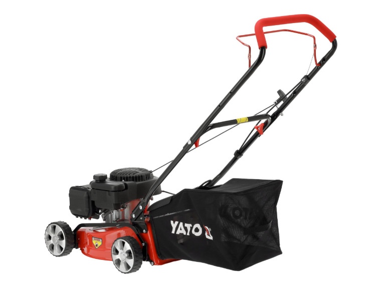 YATO 4T BENZĪNA PAŠGĀJEJA 4T ZĀLES PĻĀVĒJS YATO 2,1KW, 41CM PĻAUŠANAS PLATUMS, YT-85520 YATO 4T BENZĪNA PAŠGĀJEJA 4T ZĀLES PĻĀVĒJS YATO 2,1KW, 41CM PĻAUŠANAS PLATUMS, YT-85520 - Image 4
