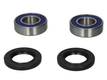 Riteņu gultņu komplekts priekšā (ar blīvslēgiem) BMW R; SUZUKI DL, GSF, GSX, GSX-R, M, SV, TL, VL, VLR, VZR 600-1800 1996-2017