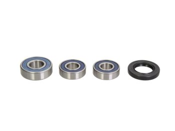 Riteņu gultņu komplekts Aizmugurē (Ar blīvi) HONDA NX, VTR, XL; SUZUKI DR, SP; YAMAHA SR, TDR, TT, XT 125-600 1980-2002