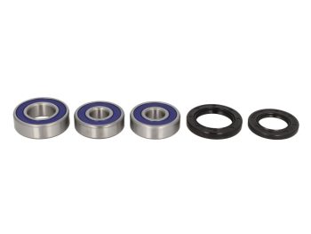 Riteņu gultņu komplekts Aizmugurē (ar blīvslēgiem) KAWASAKI EN, EX, KE, KX, KZ, VN, W, ZR, ZX 250-800 1976-2015