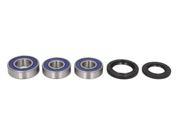 Riteņu gultņu komplekts Aizmugurē (ar blīvslēgiem) CAGIVA RIVER; KAWASAKI EN, ER-6N, EX, KLE, VN, Z, ZR, ZR-7, ZX, ZX-10R, ZX-6R, ZX-9R, ZXR, ZZR 400-1000 1988-2018