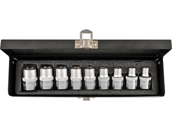 TORX uzgriežņu atslēgu komplekts E10-E24, 9 gab. YATO YT-0521