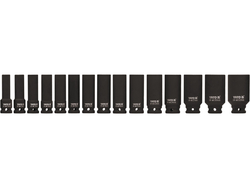 1/2 collu 10–32 mm uzgriežņu atslēgu trieciengalvu komplekts (15 gab.) YATO YT-1055