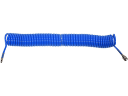 Spirālveida PU šļūtene ar ātrās atvienošanās savienojumu 6,5x10x15m YATO YT-24206