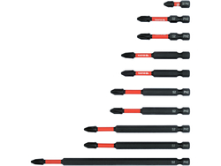 TRIECIENUZGAĻU 10 DAĻU KOMPLEKTS YATO GRD SĒRIJAS 1/4" PH2 YT-78073