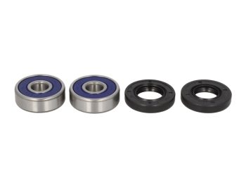Riteņu gultņu komplekts Aizmugurē/priekšā (ar blīvslēgiem) YAMAHA DT, SRX, TT, TT-R, YSR, YZ 50-250 1980-2009