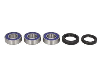 Riteņu gultņu komplekts Aizmugurē (ar blīvslēgiem) HONDA CR 125/250/500 1990-2001