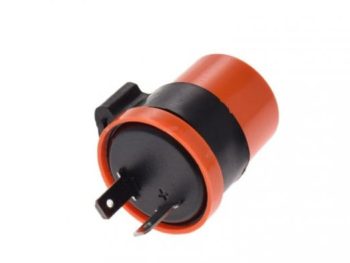 Pagrieziena signālu relejs 2 kontakti, 12V 2X10W+3,4W ar skaņu