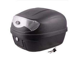 Motocikla kaste, aizmugurējais bagāžnieks 1 ķiverei 28L , E-808