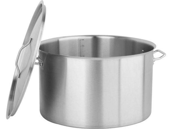 Vidēja izmēra katliņš ar vāku 50x30cm 58L YATO YG-00052 - Image 2