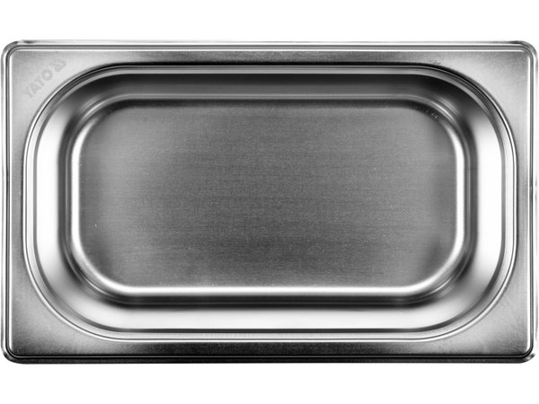 Nerūsējošā tērauda gastronorm trauks GN 1/4 65 YATO YG-00282 - Image 2