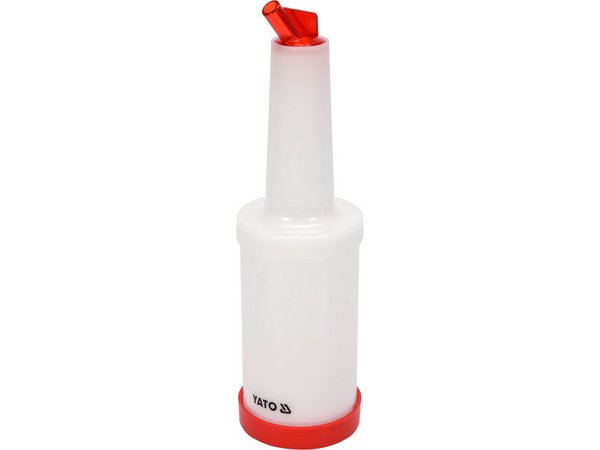 Sarkana 1 l plastmasas pudele ar dozatoru YATO YG-07115