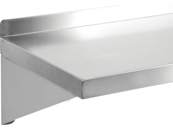 Atvērts nerūsējošā tērauda sienas plaukts, 1800x300x180 mm YATO YG-09044 - Image 3