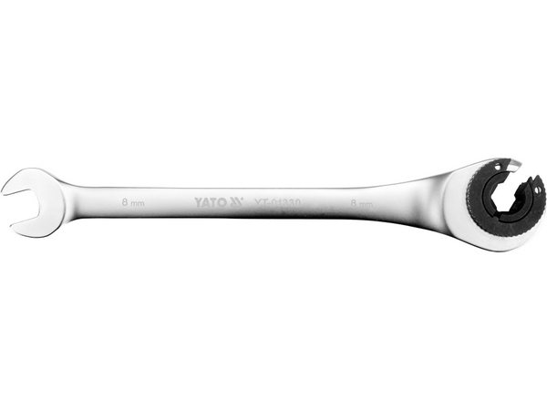 8 mm uzgriežņu atslēga ar sprūdrata uzgriežņu atslēgu YATO YT-01330 - Image 2