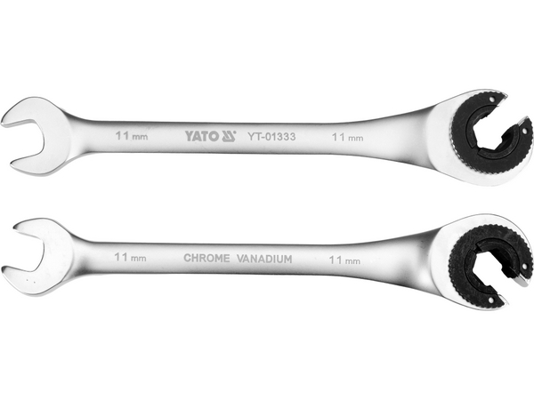11 mm uzgriežņu atslēga ar sprūdrata uzgriežņu atslēgu YATO YT-01333
