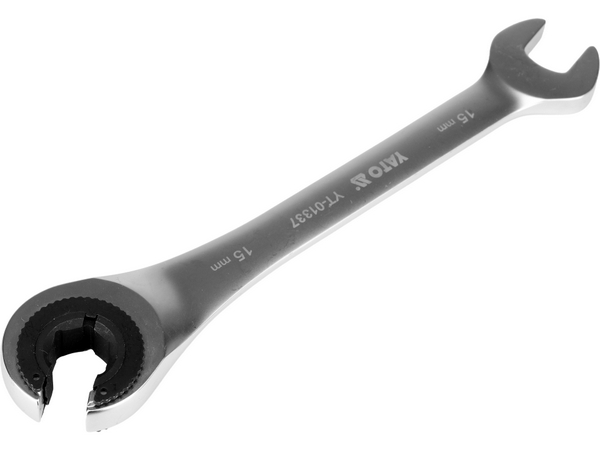 15 mm uzgriežņu atslēga ar sprūdrata atslēgu YATO YT-01337 - Image 4
