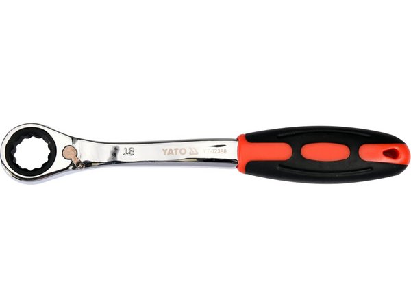 18 mm atvCOMFY gala sprūdrata uzgriežņu atslēga YATO YT-02380