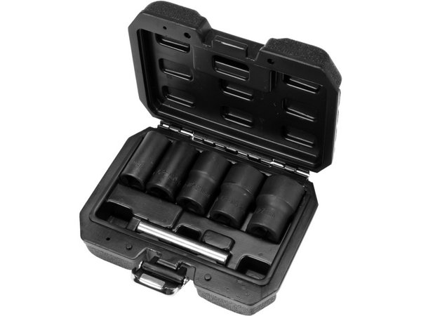 6 daļu komplekts salauztu skrūvju izvilkšanai, 1/2 collas YATO YT-06032 - Image 2