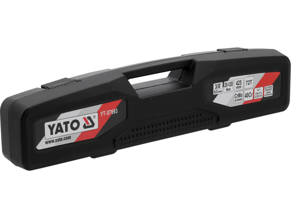 Griezes momenta atslēga 3/8" 20-120 Nm YATO YT-07693 - Image 5
