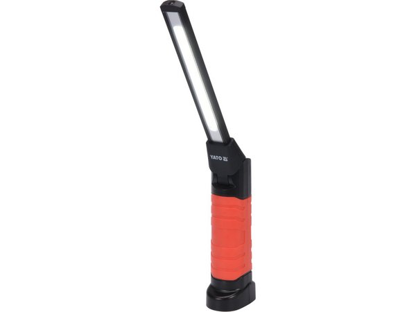 Ar baterijām darbināms COB LED apgaismojums 5W+3W YATO YT-08518