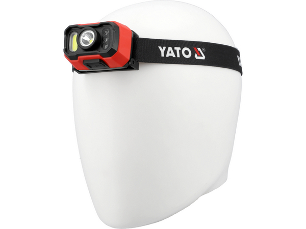 GALVAS LUKTURIS 1000 LUMENU AR KUSTĪBAS SENSORU YATO YT-085942 GALVAS LUKTURIS 1000 LUMENU AR KUSTĪBAS SENSORU YATO YT-085942 - Image 2