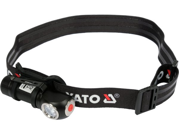 Uzlādējams galvas lukturis 350 lm YATO YT-08597