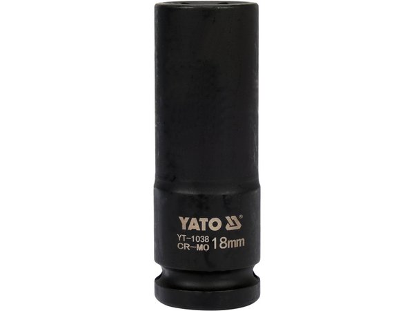 Dziļā triecienuzgalis 1/2" 18mm YATO YT-1038 - Image 2