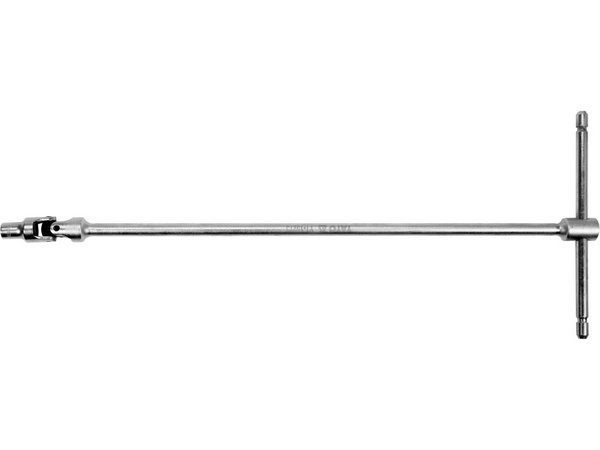 8 mm T veida uzgriežņu atslēga ar kardānvārpstu YATO YT-15273