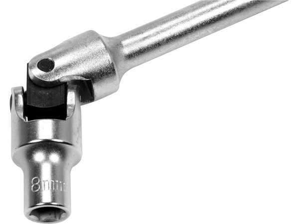 8 mm T veida uzgriežņu atslēga ar kardānvārpstu YATO YT-15273 - Image 2